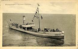 CP - Thèmes - Bateaux - Blankenberghe - Le Bateau D'excursion - Paquebots