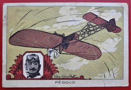 Image 75 PARIS 9e LE CAFE MARTIN Aviation PEGOUD 1913 1er Looping Monoplan BLERIOT Illustrateur RAY LAMBERT - Andere & Zonder Classificatie