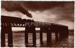 Dundee - Tay Bridge - Evening - Train - 84328 - 1959 - United Kingdom - Scotland - Used - Angus