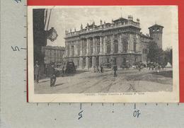 CARTOLINA VG ITALIA - TORINO - Piazza Castello - Palazzo Madama - 9 X 14 - 1929 - Palazzo Madama