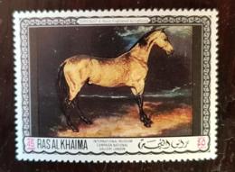 RAS AL KHAIMA , Chevaux, Cheval, Equidés, Equidé , 1 Valeur ** MNH - Chevaux