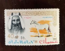 AJMAN Chevaux, Cheval, Attelage, Equidés, Equidé  1 Valeur  * MLH - Chevaux