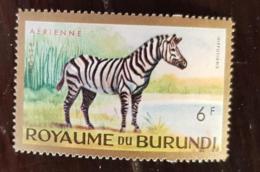 BURUNDI Zebre, Chevaux, Cheval,  Equidés, Equidé , 1 Valeur ** MNH - Caballos