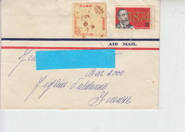 CUBA  1964 -  Lettera Per Italia - Yvert 827  - UPU - Sport (judo) - Briefe U. Dokumente