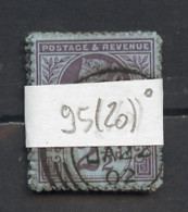 Grande Bretagne - Great Britain - Großbritannien Lot 1887-1900 Y&T N°95 - Michel N°89 (o) - Lot De 20 Timbres - Sheets, Plate Blocks & Multiples