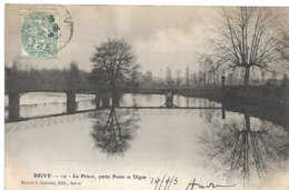 L170A_199 - Brive - 19 Le Prieur, Petits Ponts Et Digue - Carte Précurseur - Brive La Gaillarde