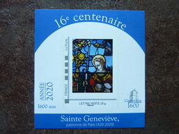 2020 RARE Timbre Sainte Geneviève 16ème Centenaire Vitrail Stained Glass  ** MNH - Christentum