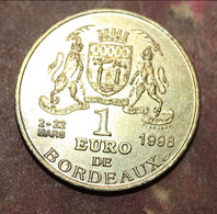 Pièce De 1 Euro De Bordeaux - 1998 - Monument Aux Girondins - 1€ - Euro Delle Città