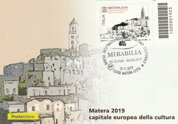 Repubblica - Codice A Barre  - Matera 2019 - Mirabilia - Borsa Internazionale Del Turismo Culturale - - Non Classificati