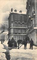 Cauterets          65       Promenade En Traîneau Dans La Neige. Attelage Cheval  (voir Scan) - Cauterets