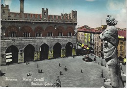 ITALIE - ITALIA - PIACENZA - Place Des Chevaux Et Palais " Gottico " - Piazza Cavalli - Palazzo Gotico - Piacenza