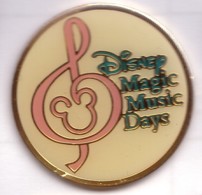 BD235 Pin's DISNEY MAGIC MUSIC DAYS Signé Disney Achat Immédiat Immédiat - Disney