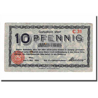 Billet, Allemagne, 10 Pfennig, 1920, 1920-05-01, TB - Sonstige & Ohne Zuordnung