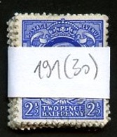 Grande Bretagne - Great Britain - Großbritannien Lot 1934-36 Y&T N°191 - Michel N°179 (o) - Lot De 30 Timbres - Volledige & Onvolledige Vellen
