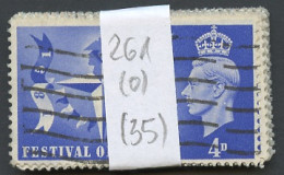 Grande Bretagne - Great Britain - Großbritannien Lot 1951 Y&T N°261 - Michel N°256 (o) - Lot De 35 Timbres - Sheets, Plate Blocks & Multiples