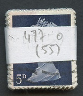 Grande Bretagne - Great Britain - Großbritannien Lot 1967-70 Y&T N°477 - Michel N°457 (o) - Lot De 55 Timbres - Sheets, Plate Blocks & Multiples