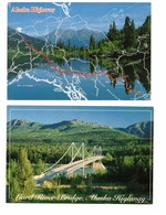 10 Different Yukon, Canada & Alaska, Alaska Highway, Old 4X6 Mint Chrome Postcards - Yukon