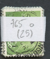 Grande Bretagne - Great Britain - Großbritannien Lot 1975-77 Y&T N°765 - Michel N°687 (o) - Lot De 25 Timbres - Sheets, Plate Blocks & Multiples