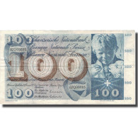 Billet, Suisse, 100 Franken, 1972, 1972-01-24, KM:49n, TB+ - Suiza