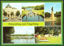 D2951 - TOP Fürstenberg Schleuse Rathaus Campingplatz D 27 - Bild Und Heimat Reichenbach - Fuerstenberg