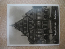 PADERBORN Rathaus Treppenhaus Bilder Card Photo Photography (4x5,2cm) Westfalen Westfalia GERMANY 30s Tobacco - Ohne Zuordnung