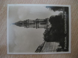 POTSDAM Garnisonkirche Church Bilder Card Photo Photography (4x5,2cm) Brandenburg GERMANY 30s Tobacco - Non Classés