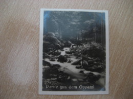 PARTIE AUS DEM OPPATAL Bilder Card Photo Photography 4x5c Riesengebirge Sudetes Sudeten Poland Czech GERMANY 30s Tobacco - Unclassified