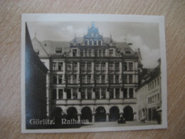 GORLITZ Rathaus Bilder Card Photo Photography (4x5,2 Cm) Schlesien Silesia Poland Czech GERMANY 30s Tobacco - Unclassified