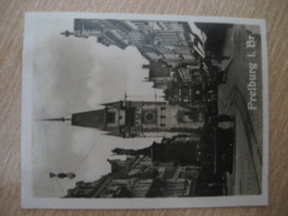 FREIBURG I. Br. Bilder Card Photo Photography (4x5,2 Cm) Baden GERMANY 30s Tobacco - Unclassified