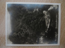 BODETAL Heuscheune Bilder Card Photo Photography (4x5,2 Cm) Harz Mountains GERMANY 30s Tobacco - Ohne Zuordnung
