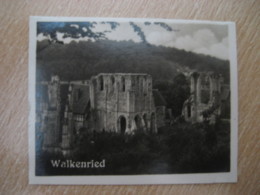 WALKENRIED Klosterraine Castle Bilder Card Photo Photography (4x5,2cm) Harz Mountains GERMANY 30s Tobacco - Unclassified