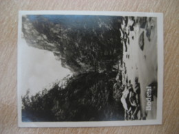 BODETAL Teufelsbrucke Bilder Card Photo Photography (4x5,2cm) Harz Mountains GERMANY 30s Tobacco - Unclassified