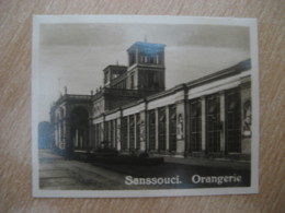 SANSSOUCI Orangerie Bilder Card Photo Photography (4x5,2cm) Brandenburg GERMANY 30s Tobacco - Ohne Zuordnung