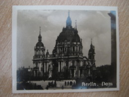 BERLIN Dom Cathedral Bilder Card Photo Photography (4x5,2cm) Brandenburg GERMANY 30s Tobacco - Ohne Zuordnung