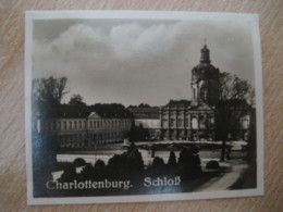 CHARLOTTENBURG Schloss Castle Bilder Card Photo Photography (4x5,2cm) Brandenburg GERMANY 30s Tobacco - Ohne Zuordnung