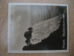 RUGEN Stubbenkammer Bilder Card Photo Photography (4x5,2cm) Deutsche Kuste Coast GERMANY 30s Tobacco - Unclassified