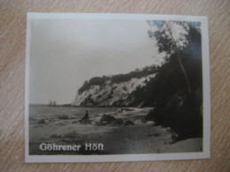 GOHRENER HOFT Gohren Bilder Card Photo Photography (4x5,2cm) Deutsche Kuste Coast GERMANY 30s Tobacco - Unclassified