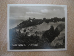 RAUSCHEN Strand Bilder Card Photo Photography (4x5,2cm) Ostpreusen East Prussia GERMANY 30s Tobacco - Non Classificati