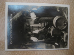 SCHWARZWALDTRACHTEN Bilder Card Photo Photography (4x5,2cm) Schwarzwald Black Forest GERMANY 30s Tobacco - Sin Clasificación