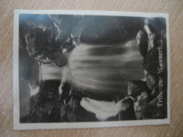 Triberger Wasserfall Falls Bilder Card Photo Photography (4x5,2cm) Schwarzwald Black Forest GERMANY 30s Tobacco - Unclassified