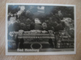 BAD HOMBURG Kurhaus Bilder Card Photo Photography (4x5,2cm) Kurort Spa Thermal Health GERMANY 30s Tobacco - Non Classés