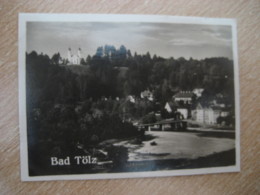 BAD TOLZ Bilder Card Photo Photography (4x5,2cm) Kurort Spa Thermal Health GERMANY 30s Tobacco - Non Classés