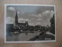 DONAU Bilder Card Photo Photography (4x5,2cm) River Rivers GERMANY 30s Tobacco - Non Classificati