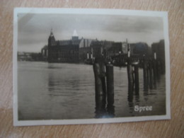 SPREE Bilder Card Photo Photography (4x5,2cm) River Rivers GERMANY 30s Tobacco - Non Classificati