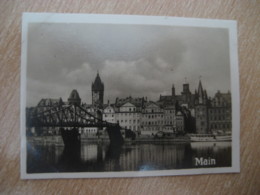 MAIN Bilder Card Photo Photography (4x5,2cm) River Rivers GERMANY 30s Tobacco - Non Classificati