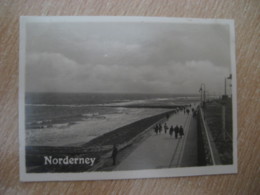 NORDERNEY Nordseebad Bilder Card Photo Photography (4x5,2cm) Isle Island GERMANY 30s Tobacco - Non Classificati