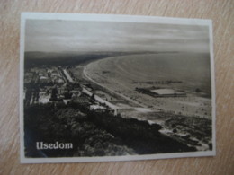 USEDOM Bilder Card Photo Photography (4x5,2cm) Isle Island GERMANY 30s Tobacco - Non Classificati