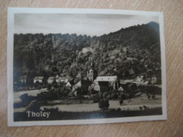 THOLEY Bilder Card Photo Photography (4x5,2cm) Saargebiet Saar Sarre GERMANY 30s Tobacco - Non Classificati