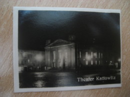 KATTOWITZ Theater Katowice Silesia Poland Bilder Card Photo Photography (4x5,2cm) Osten GERMANY 30s Tobacco - Non Classificati