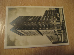 DUSSELDORF Wilhelm Marx Haus Bilder Card Photo Photography (4,3x6,3cm) Modern Buildings GERMANY 30s Tobacco - Non Classificati